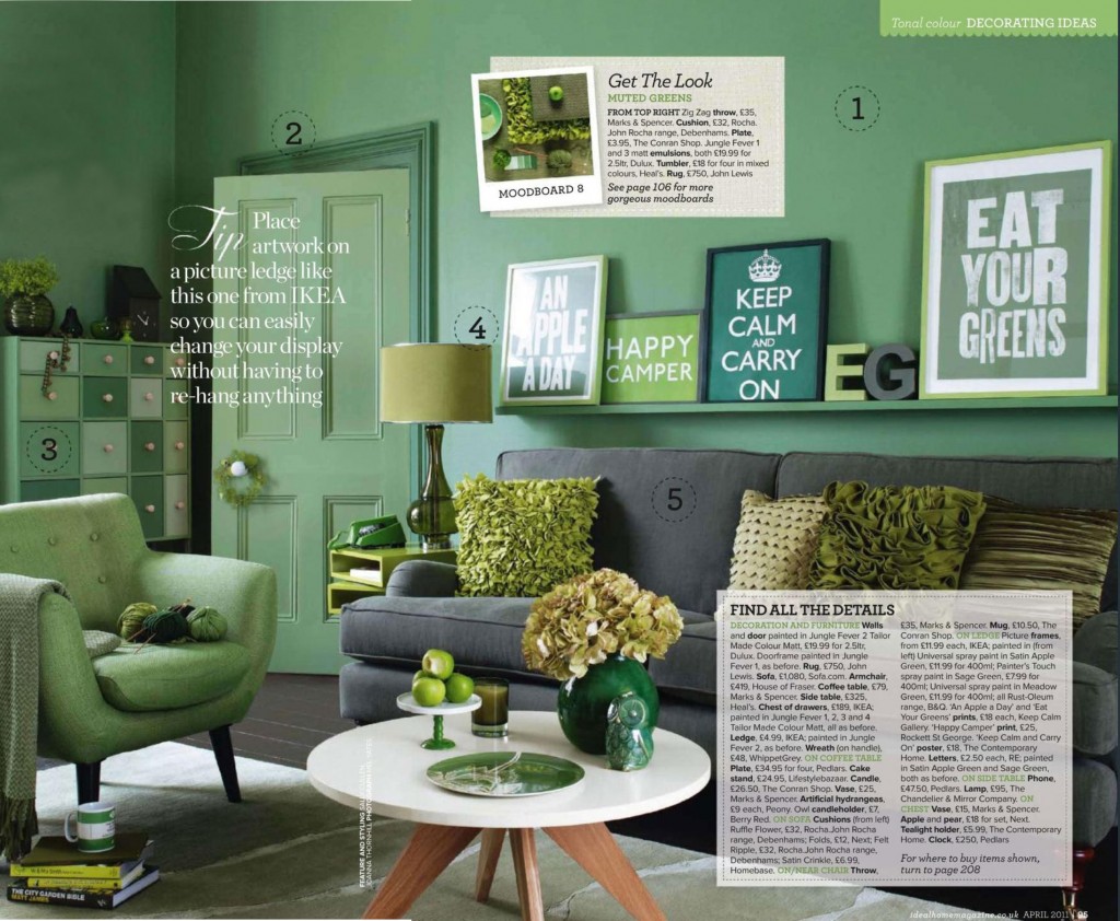 decorating-in-green