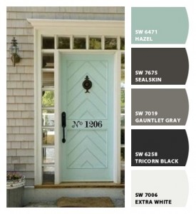 Sea Glass Paint Colors - Interiors By Color