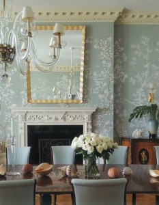 Duck Egg Blue Wallpaper Interiors By Color