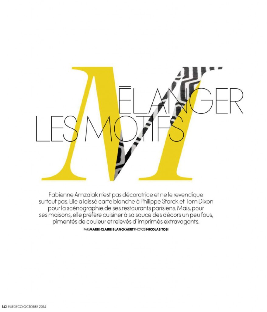 Melanger Les Motifs - Interiors By Color