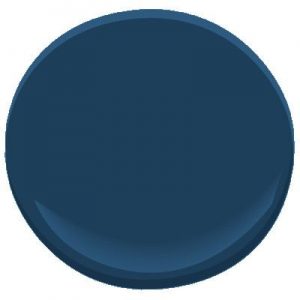 Top 9 Intense Blue Paints by Benjamin Moore - Interiors By Color