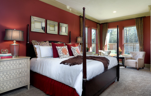 Master Bedrooms In Rich Red Hues Interiors By Color