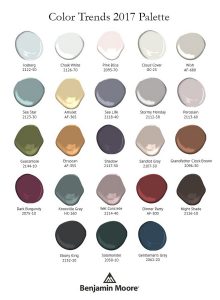 Benjamin Moore 2017 Color Palettes You'll Absolutely Love!