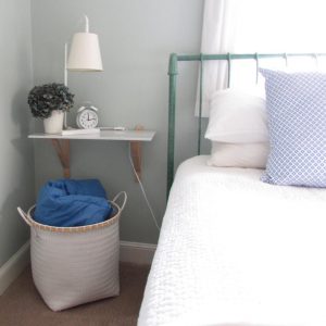 Benjamin Moore Woodlawn Blue Bedroom Paint Color Scheme