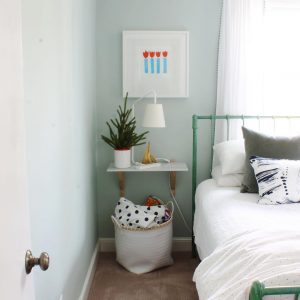 Benjamin Moore Woodlawn Blue Bedroom Paint Color Scheme