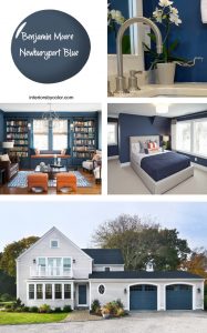 Benjamin Moore Newburyport Blue Paint 2020