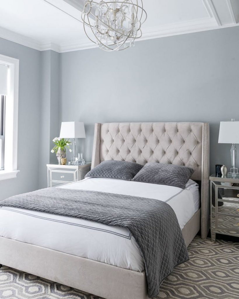 Best Gray Paint Colors for Bedroom Interiors By Color
