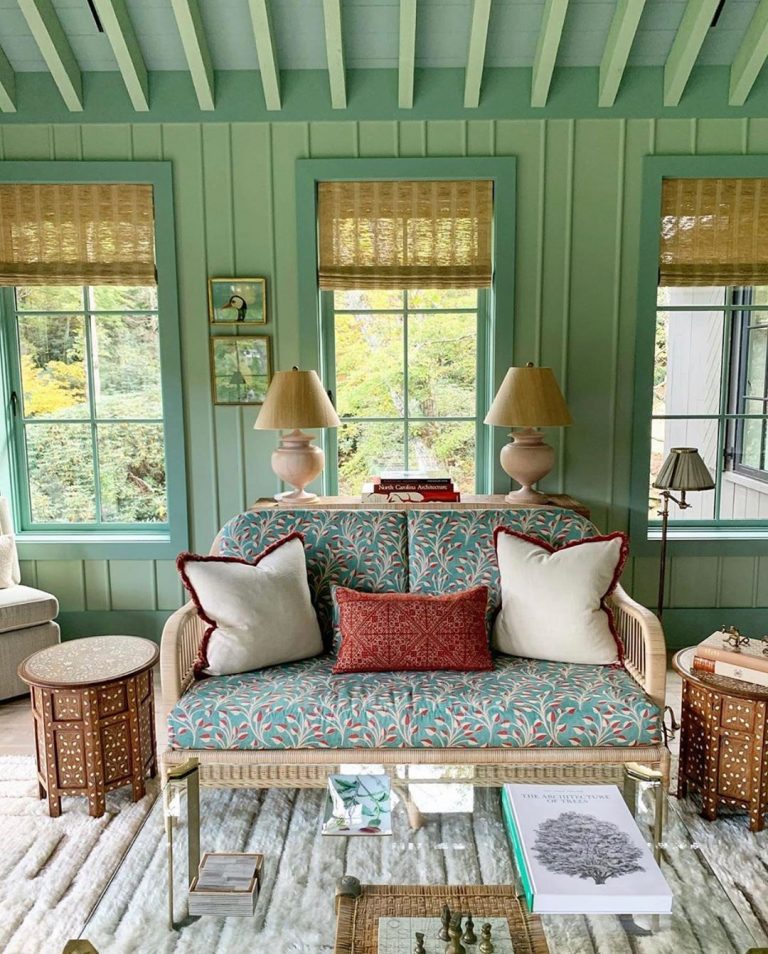 Farrow & Ball Yeabridge Green - Interiors By Color