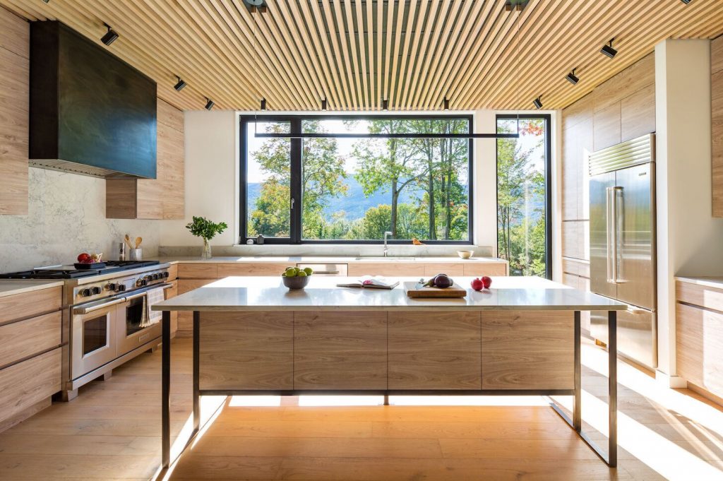 Modern farmhouse kitchen decor design idea