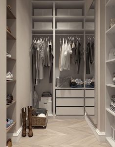 walk in wardrobe