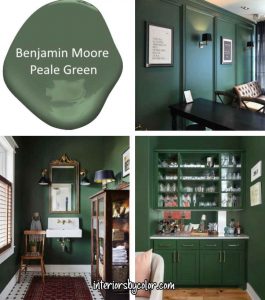 Benjamin Moore Peale Green Paint Color - Interiors By Color