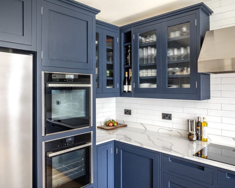 Blue Kitchen Cabinetmakers London - Interiors By Color