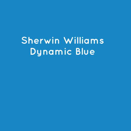 Sherwin Williams Dynamic Blue Paint Color - Interiors By Color