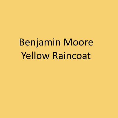 Benjamin-Moore-Yellow-Raincoat - Interiors By Color
