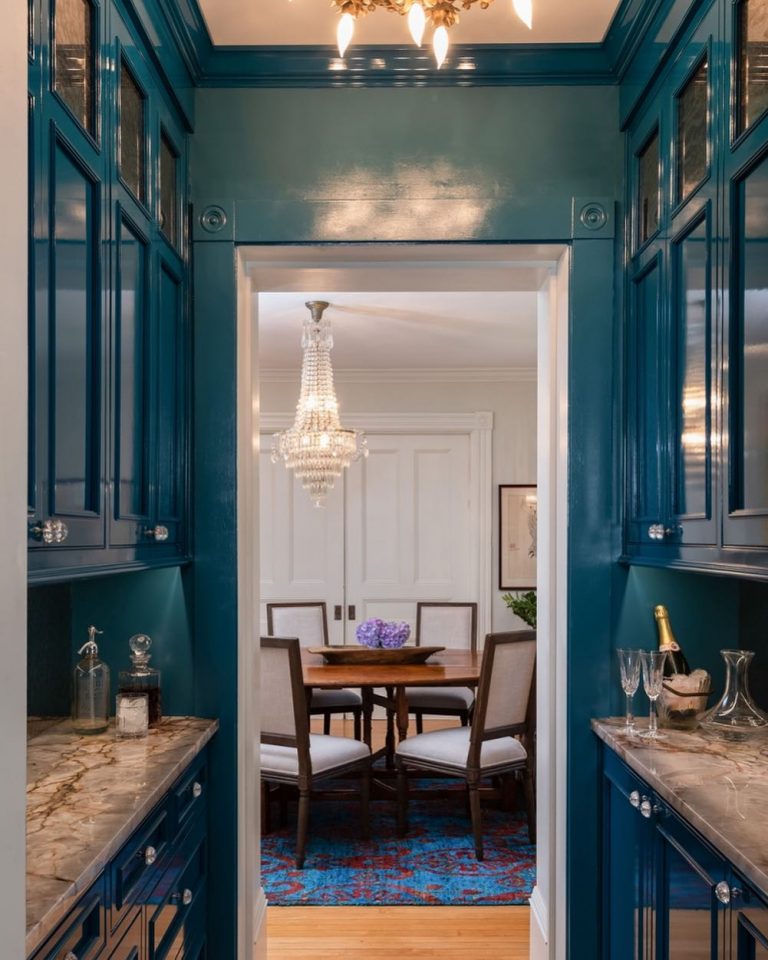 Benjamin Moore Naples Blue - Interiors By Color