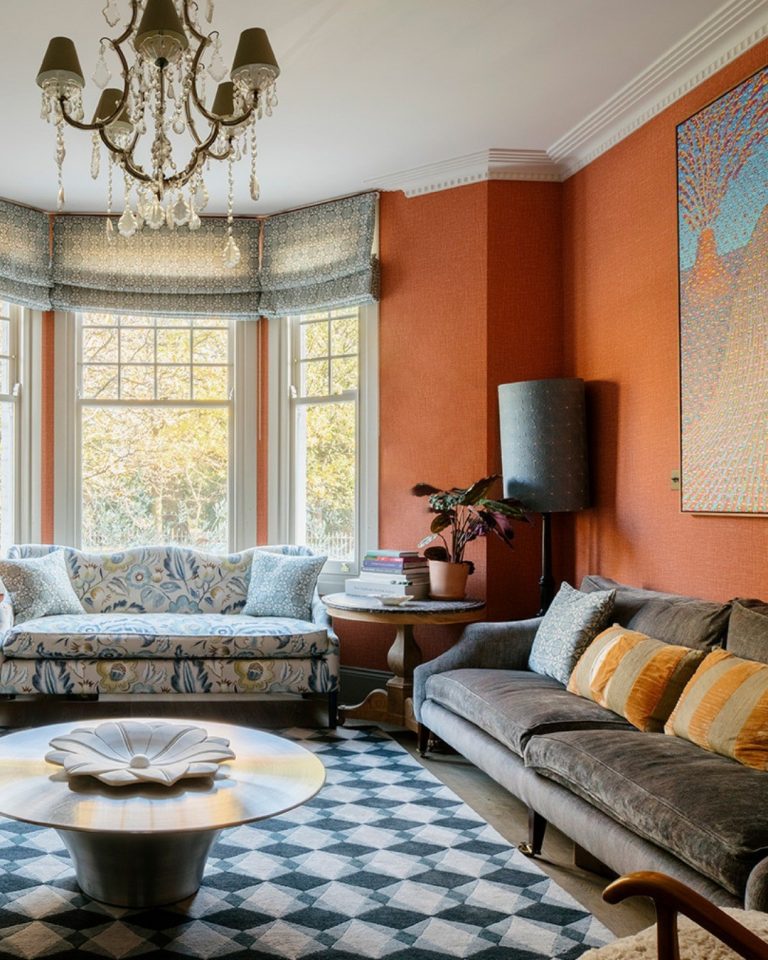 Battersea Orange Living Room 768x960 