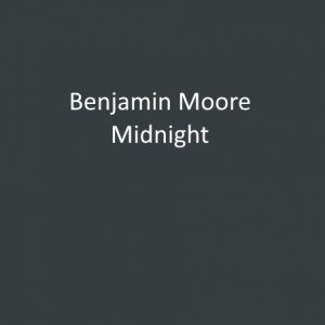 Benjamin Moore Midnight - Interiors By Color